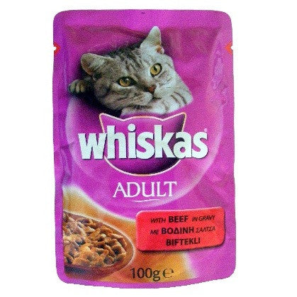Whiskas Pouch Beef 85g