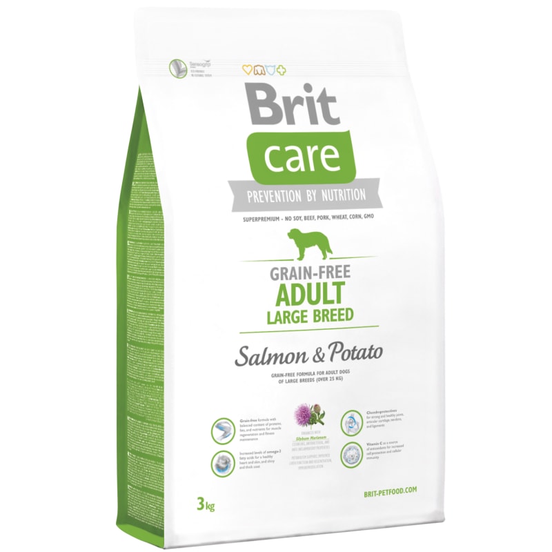 Brit Grain free Salmon Adult Large Breed –