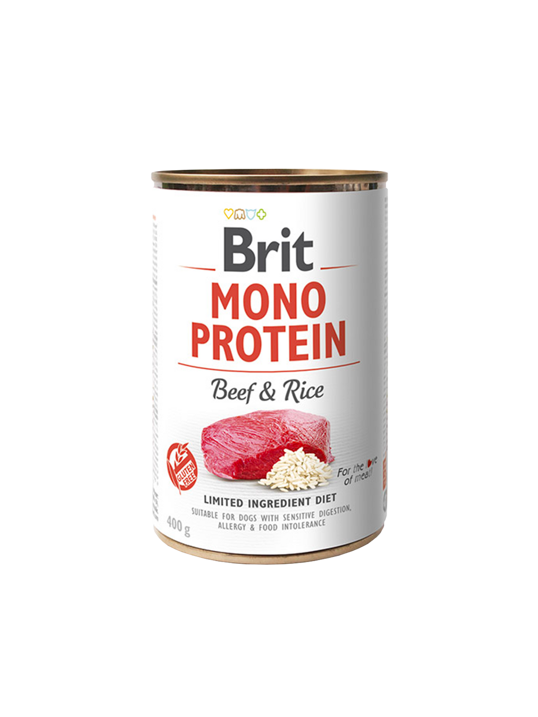 Brit Mono Protein tins 400g - Beef & Rice