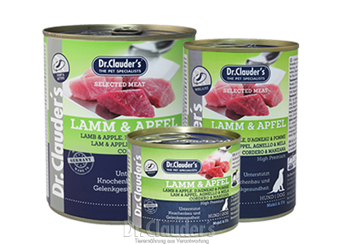 Dr Clauder's Selected Meat - Lamb & Apple