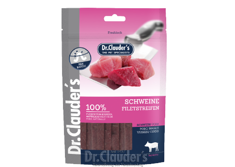 Dr Clauder's Pork Filet Strips, 80g