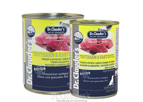 Dr Clauder's Selected Meat - Turkey & Potato