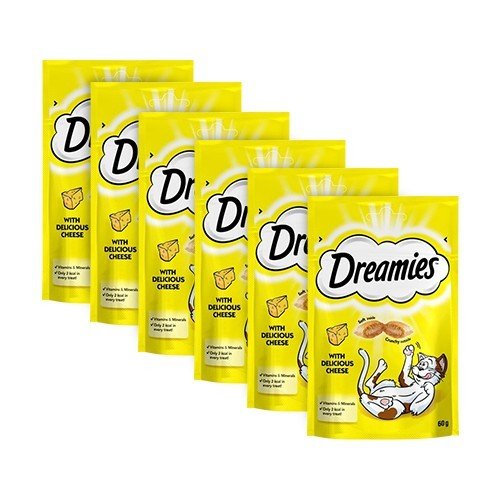 Dreamies - with Delicious Cheese ( 1 box, 6pcs)