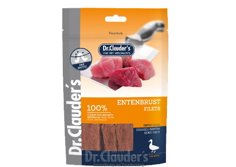 Dr Clauder's Duck Breast Filets, 80g