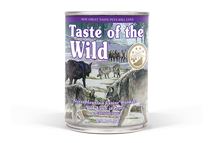 Taste of the wild Sierra Mountain Canine® Formula with Lamb in Gravy, 390g
