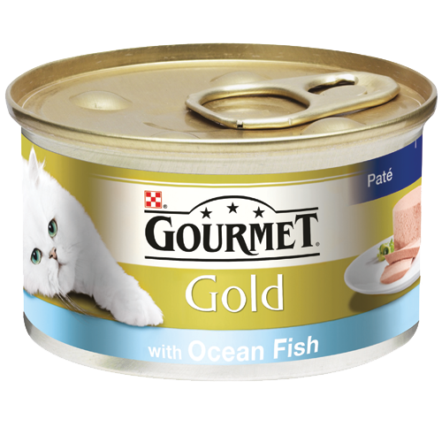 Gourmet Gold tins Ocean fish mousse PATE 85g petshopmalta