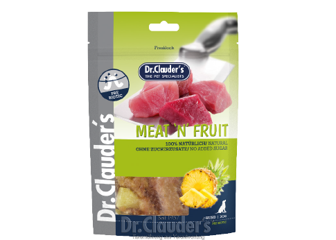 Dr Clauder's Meat'n'Fruit Pineapple & Chicken, 80g