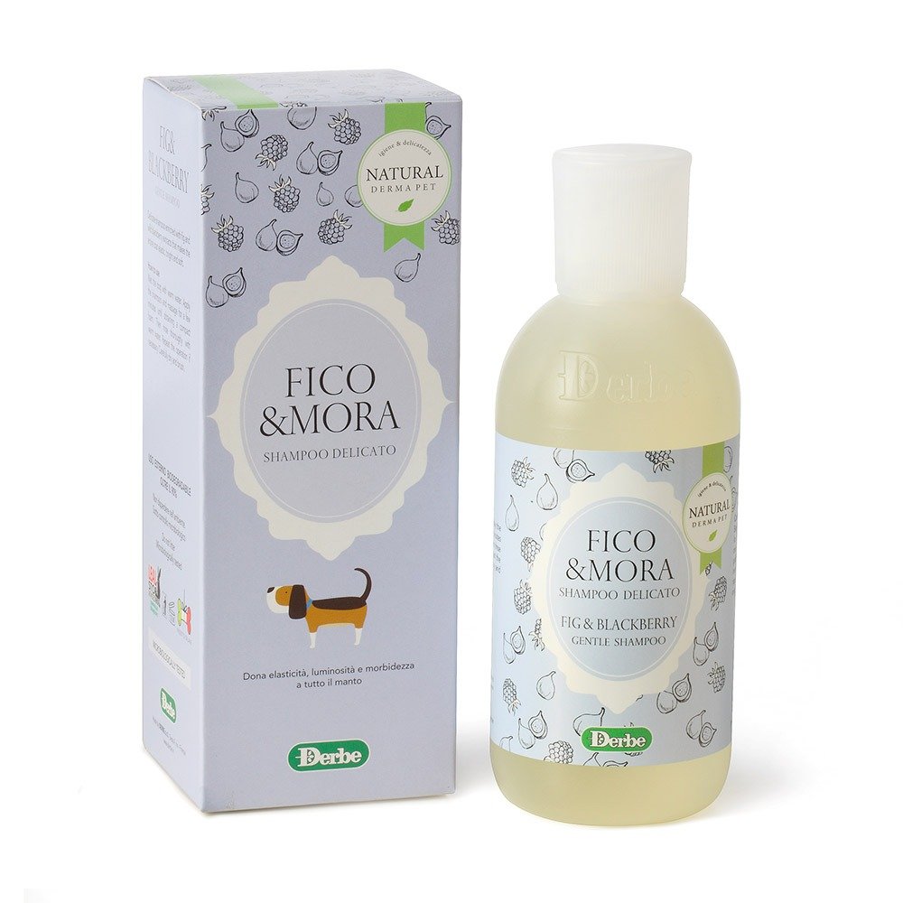 Natural Derma Pet Shampoo, Fico & Mora, 200ml (Fig & Blackberry)