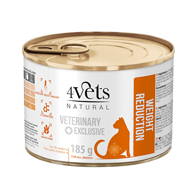 4Vets Weight Reduction 185g - Cat
