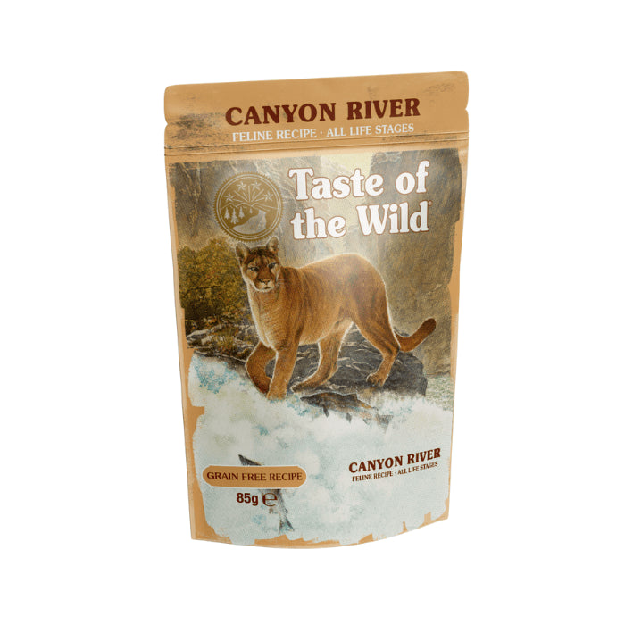 Taste of the Wild Pouch Canyon River Feline Recipe 85g