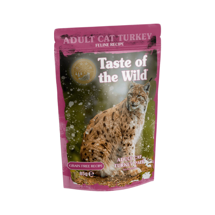 Taste of the Wild Pouch Adult Turkey Feline Recipe 85g