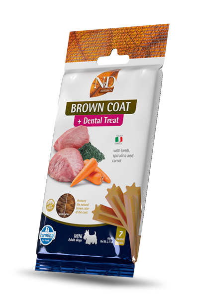 N&D Mini dog treats 60g - Brown, Lamb