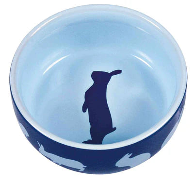 60733 - Ceramic bowl with motif, rabbit