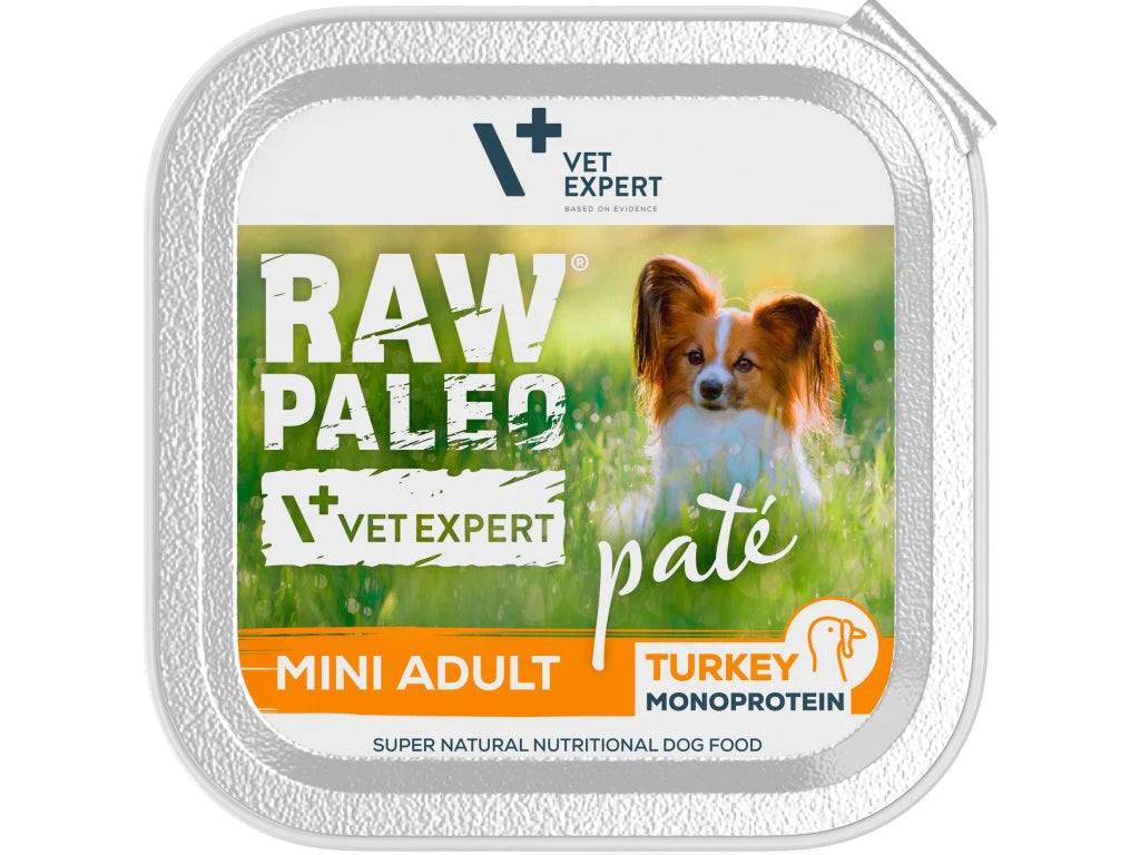 Raw Paleo Mini Adult Turkey, 150g Foil