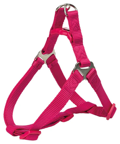 204611 Premium One Touch harness, L: 65-80 cm/25 mm, fuchsia