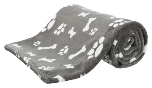 37097 Kenny blanket, plush, 150 x 100 cm, grey
