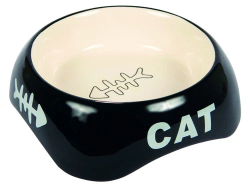 24498 - Ceramic bowl, cat, 0.2 l/diam. 13 cm