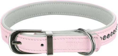 Active Comfort collar with rhine stones, pink