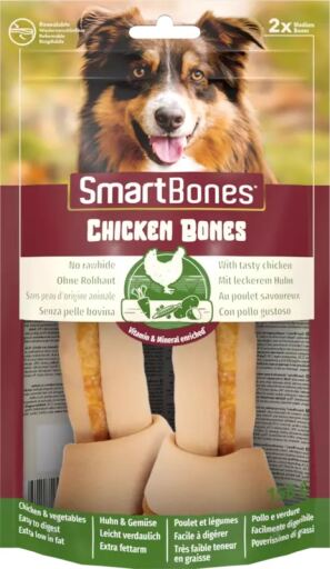 Smart Bones Chicken Bones Medium (x2) , 158g
