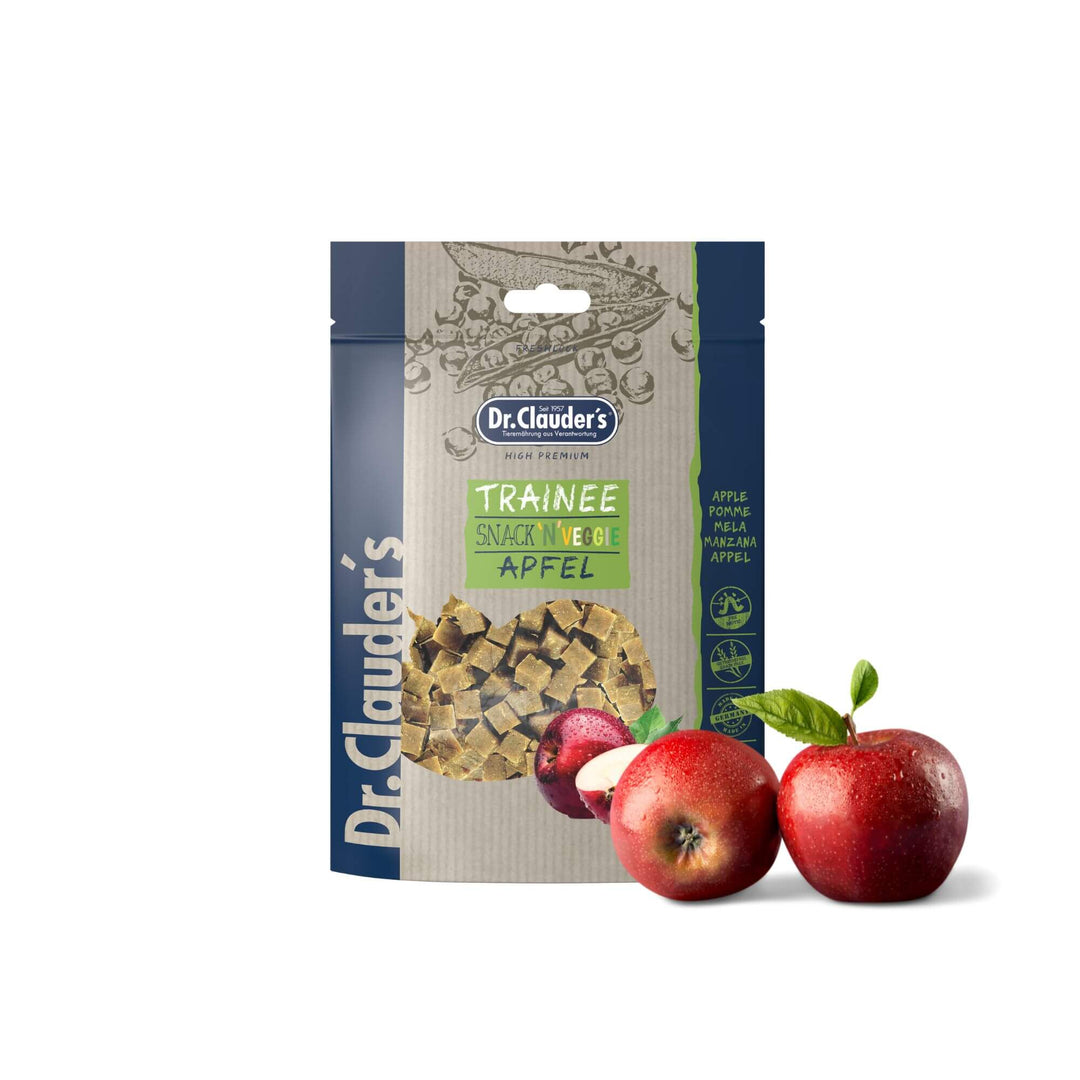 Dr Clauder's Vegan Apple Trainee Snack 80g