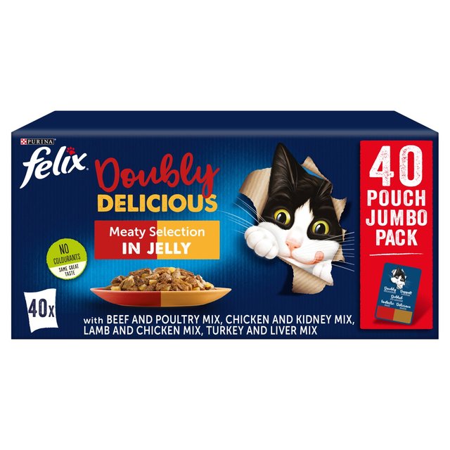 Felix As Good As It looks Doubly Delicious - 40 pouches