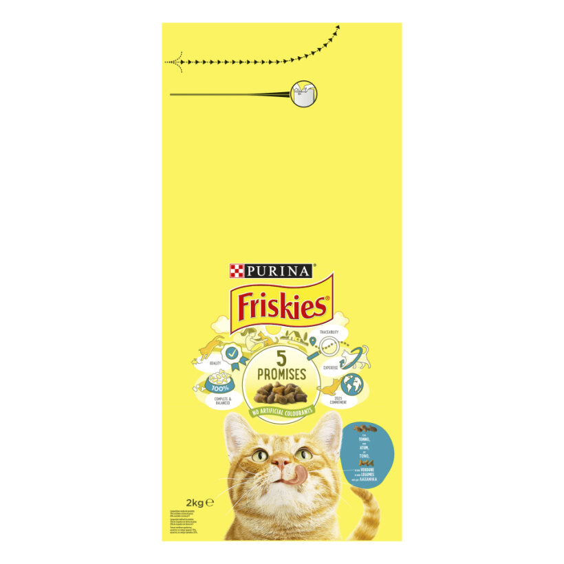 Friskies cat Dry  Tuna, 2 Kgs