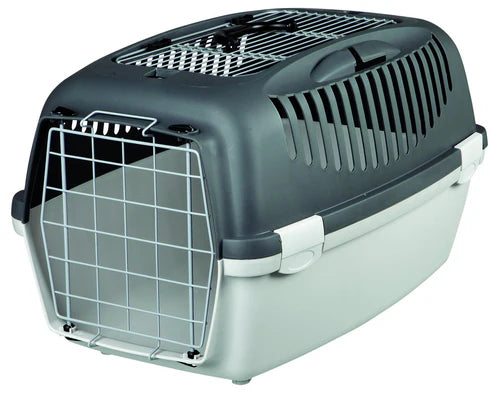 39861 Capri 3 Open Top transport box, S: 40 x 38 x 61 cm, light grey/dark grey