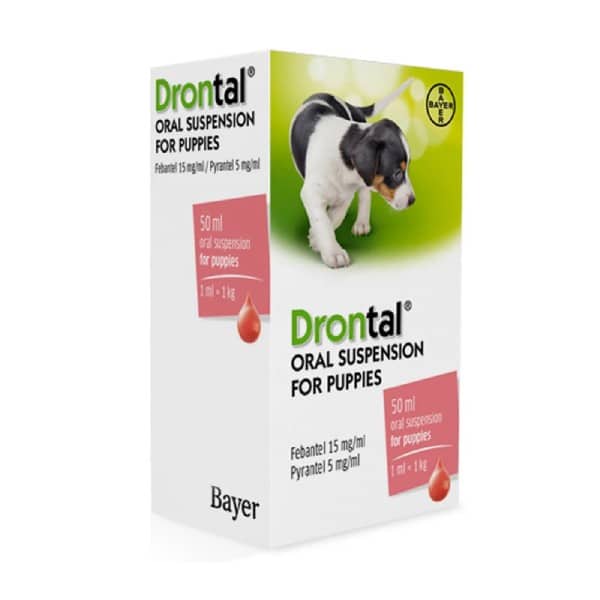 Drontal oral for puppies, 50ml