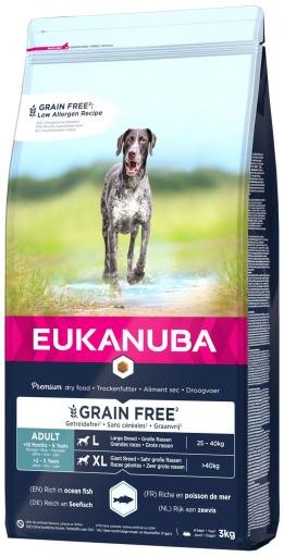 Eukanuba Grain free Adult Large Breed (ocean fish)
