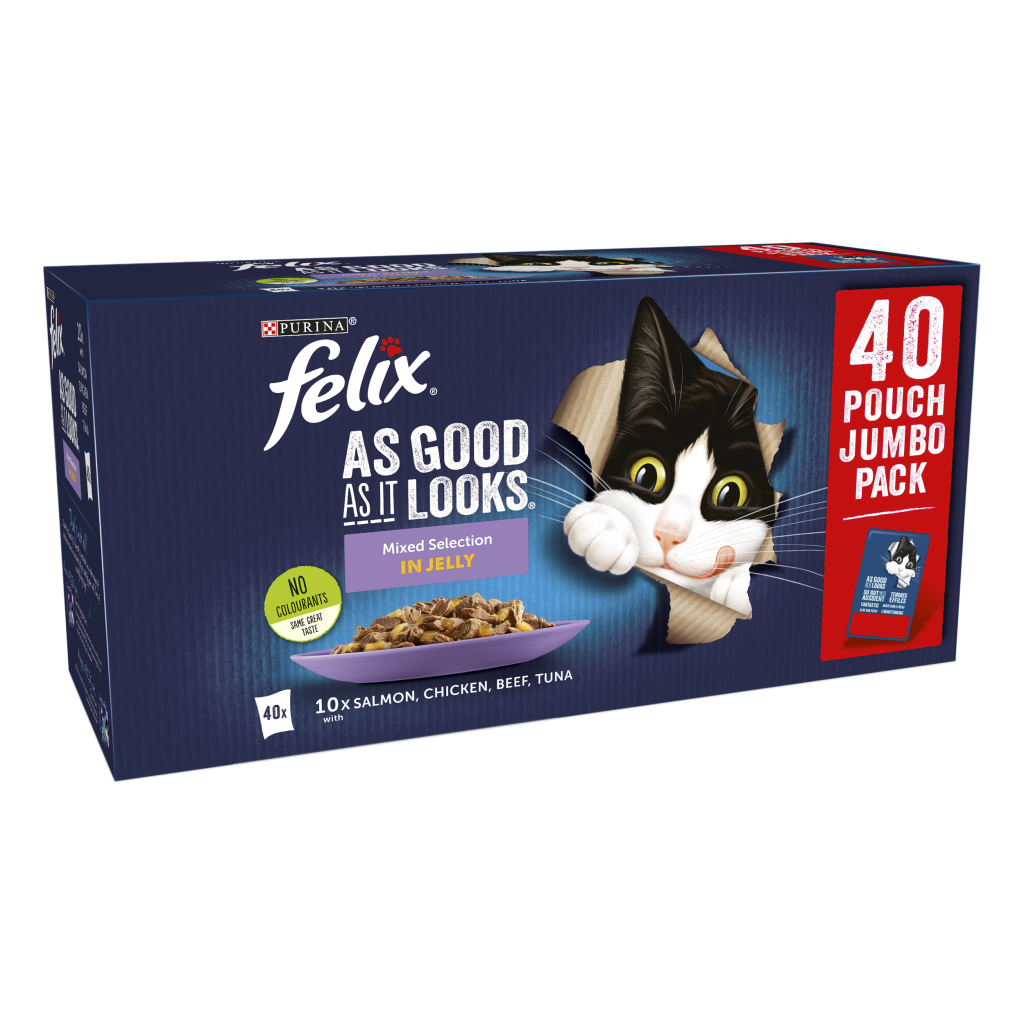 Felix As Good As It looks JUMBO Mixed Selection - 40 pouches