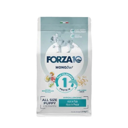 Forza 10 All breed Puppy, MonoDiet Fish, 1.5 Kg