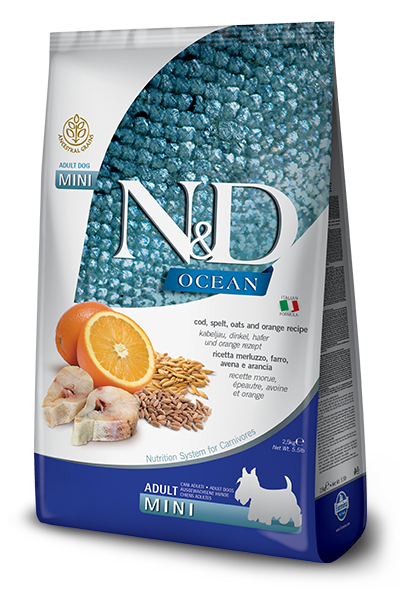 N & D Ancestral Grain Ocean Adult Mini Cod