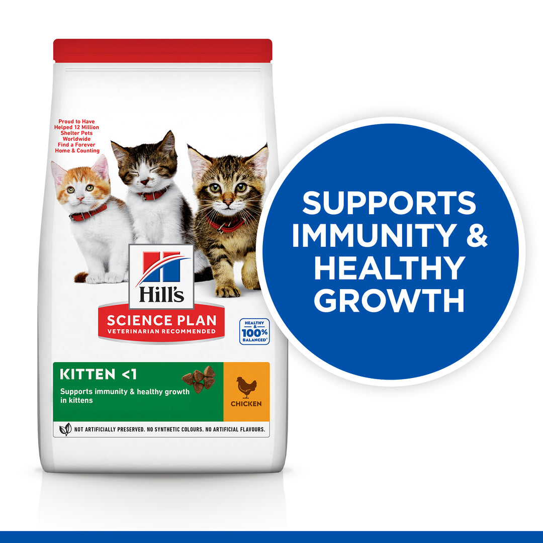 Hill's Science Plan Kitten Healthy Development cat food Chicken