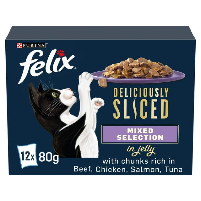 Felix Deliciously Sliced Mixed selection, 12 pack