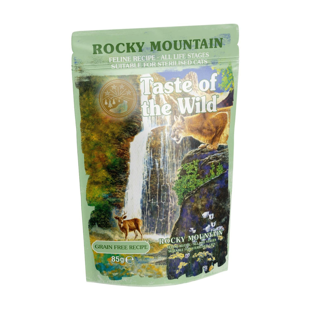 Taste of the Wild Pouch Rocky Mountain Feline Recipe 85g