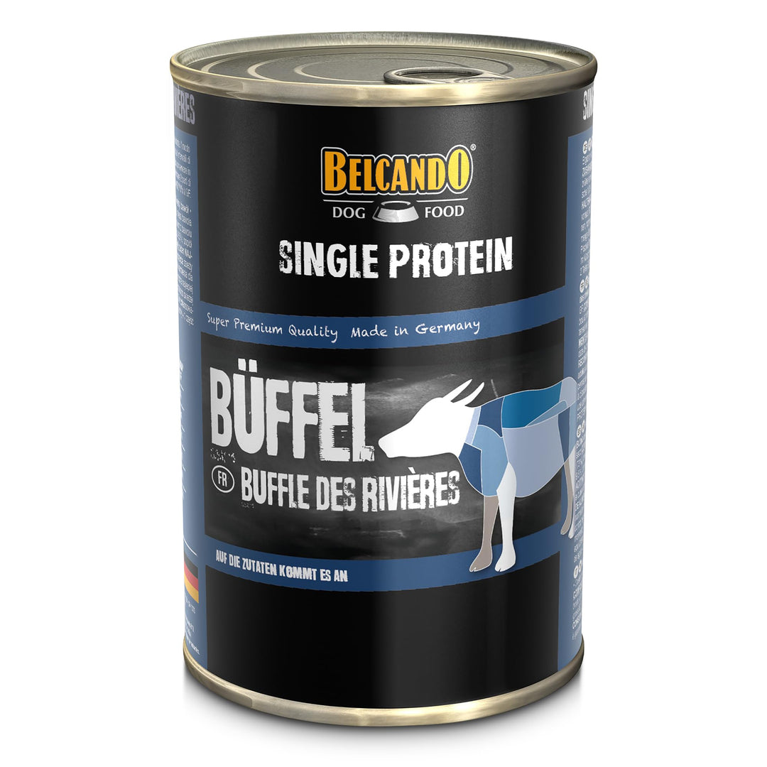 Belcando single protein tins, 400g - Buffalo