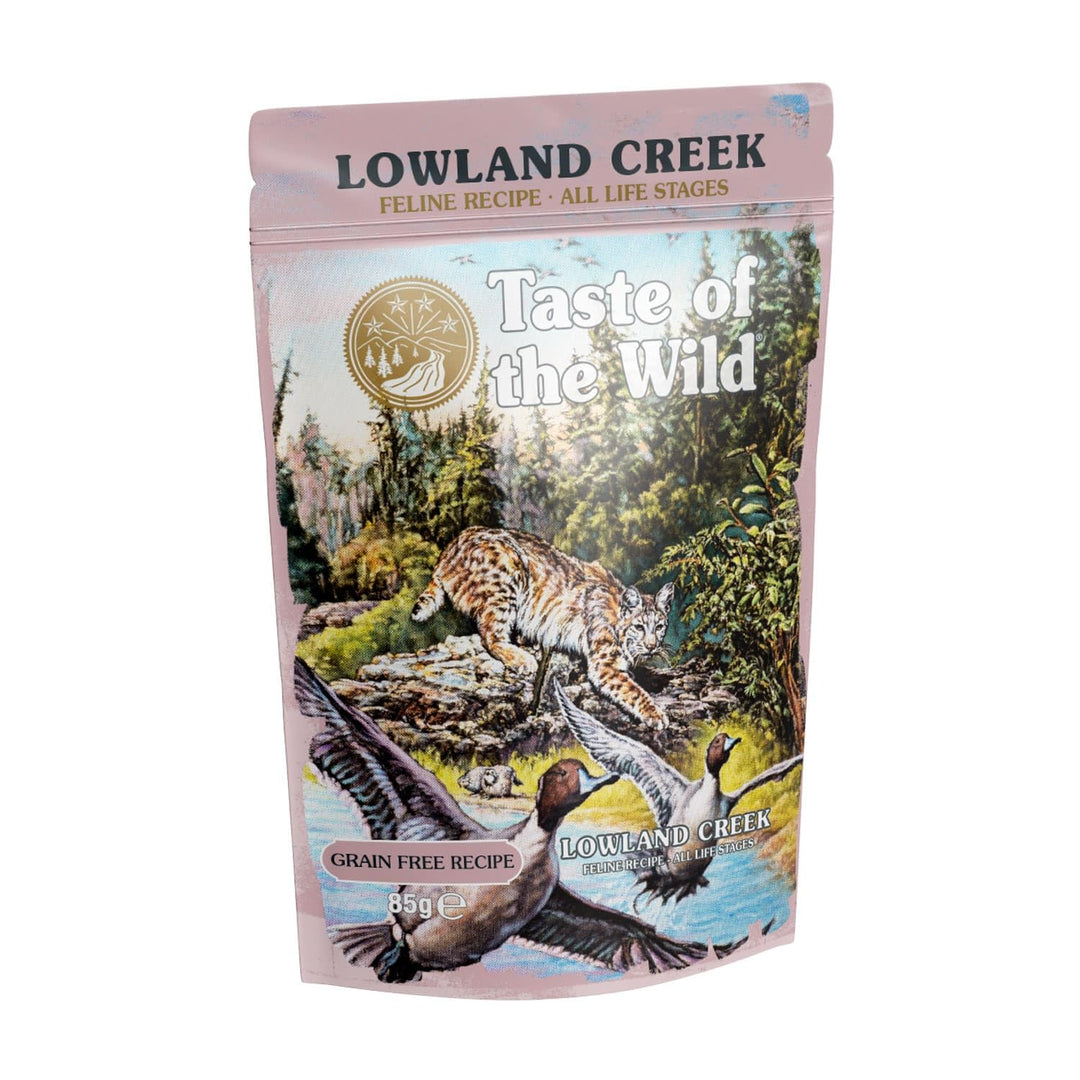 Taste of the Wild Pouch Lowland Creek Feline Recipe 85g