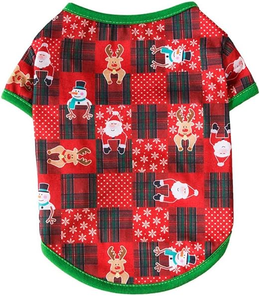 Christmas T-Shirt Red And Green X-Small