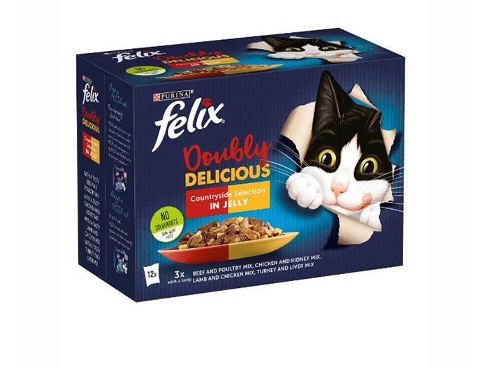 Felix  Doubly Delicious Country side selection, 12 pack