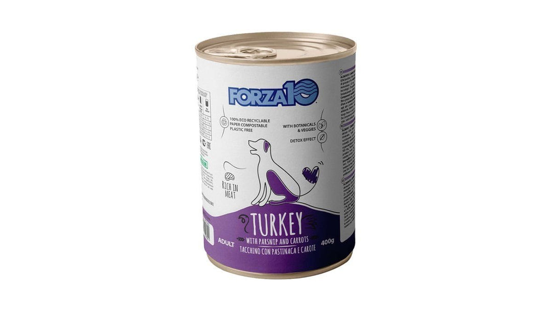 Forza 10 Turkey With Parsnip & Carrots, 400g tins