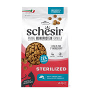 Schesir cat dry Monoprotein Sterilised Fish 1.5kg