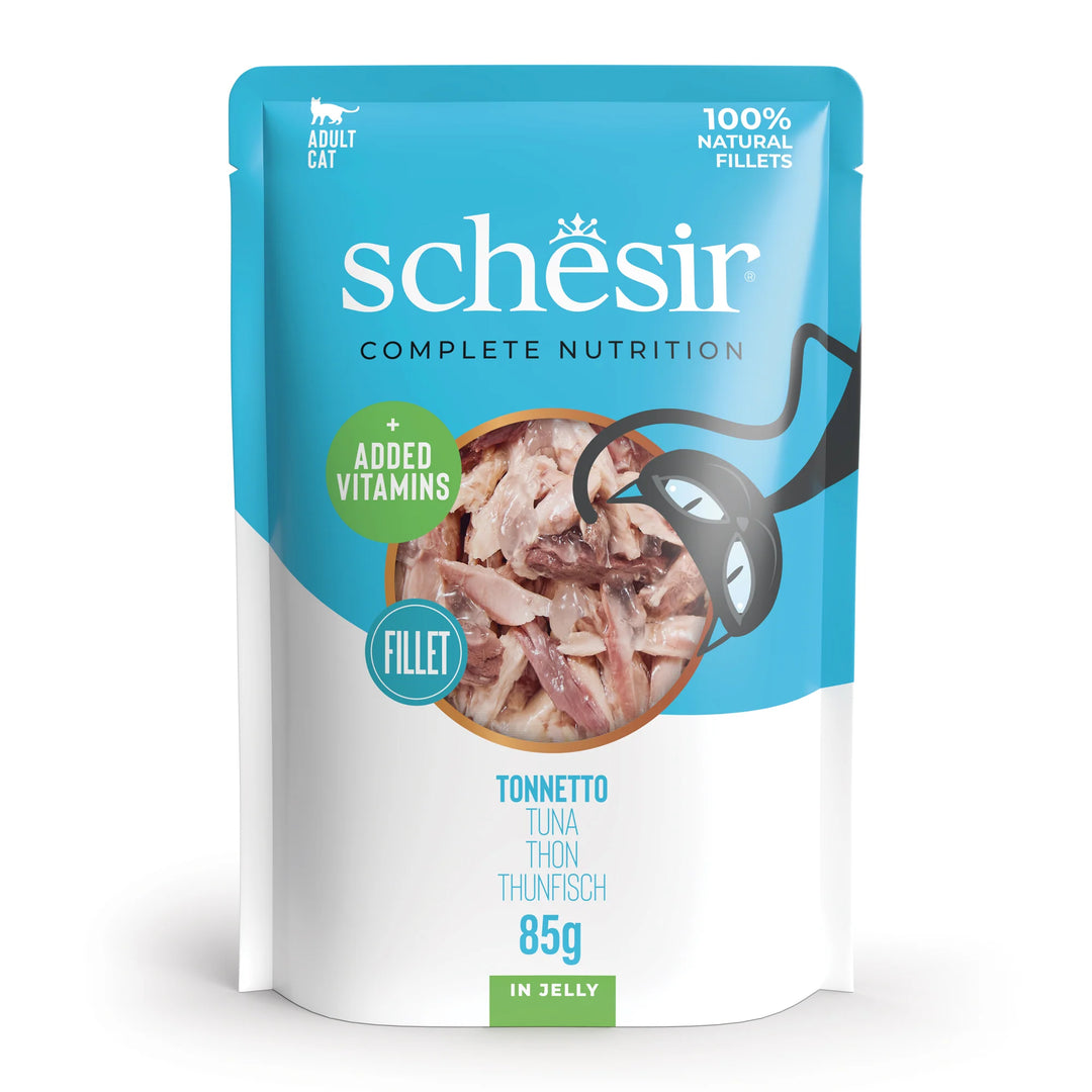 Schesir Cat Pouches Complete,85g - Tuna in jelly