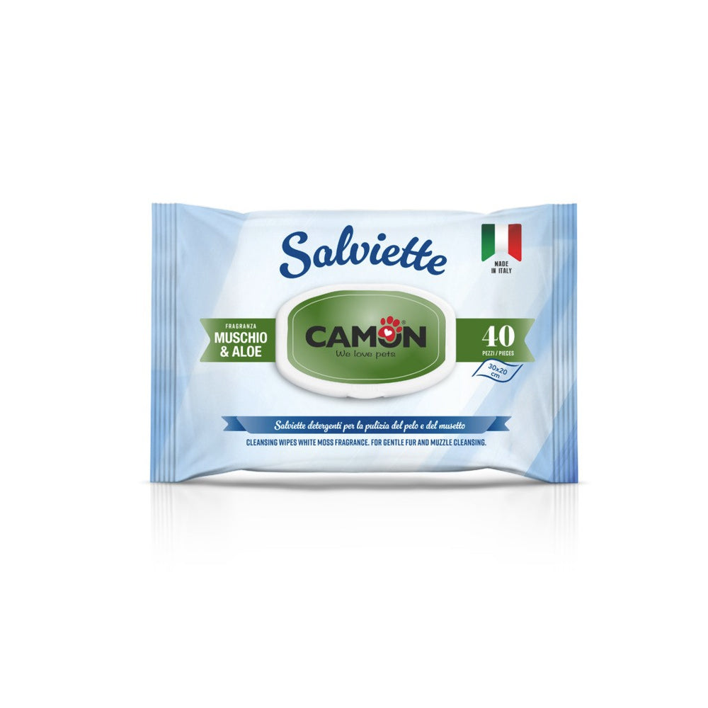 Camon wipes Aloe/white musk 40pcs