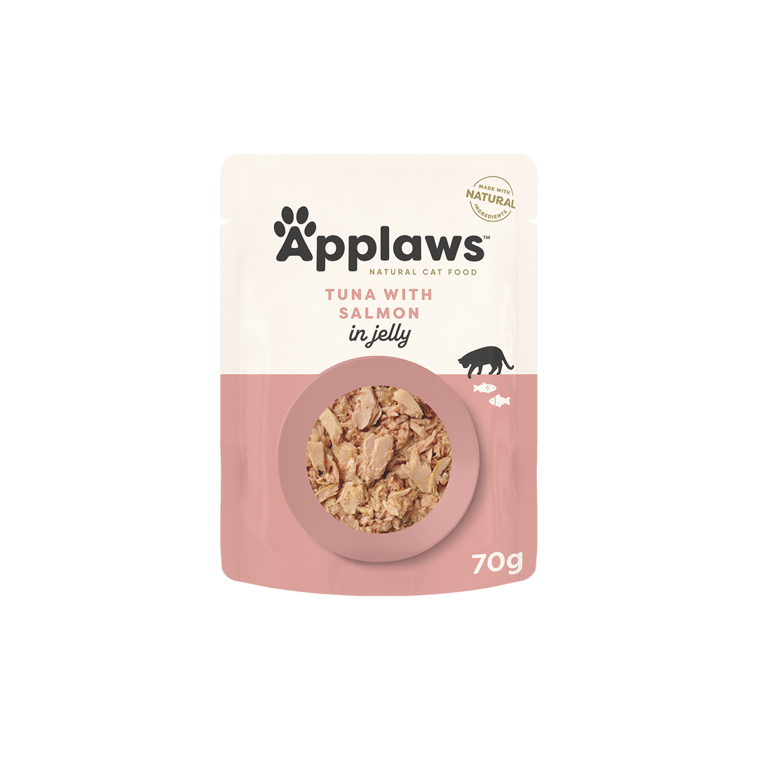 Applaws Pouch Adult Tuna with Prawn in Jelly - Single