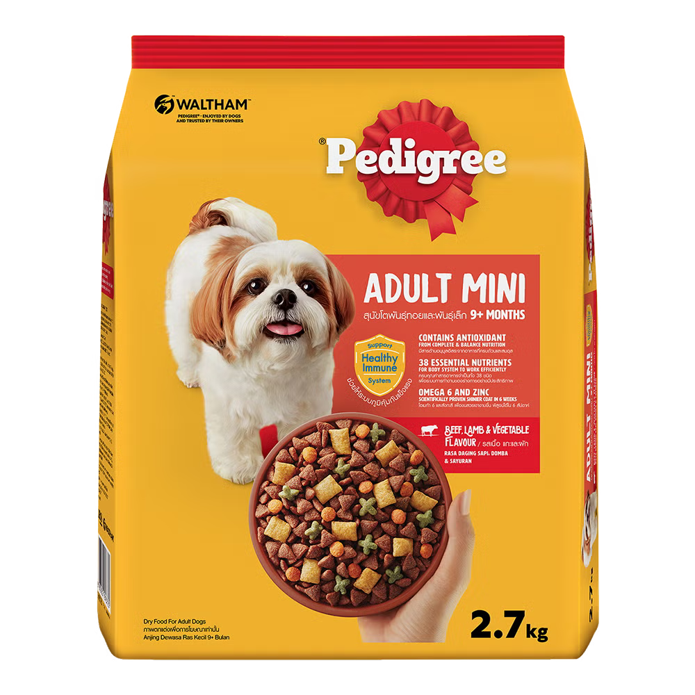 Pedigree Mini Adult Beef - 2.6 Kgs