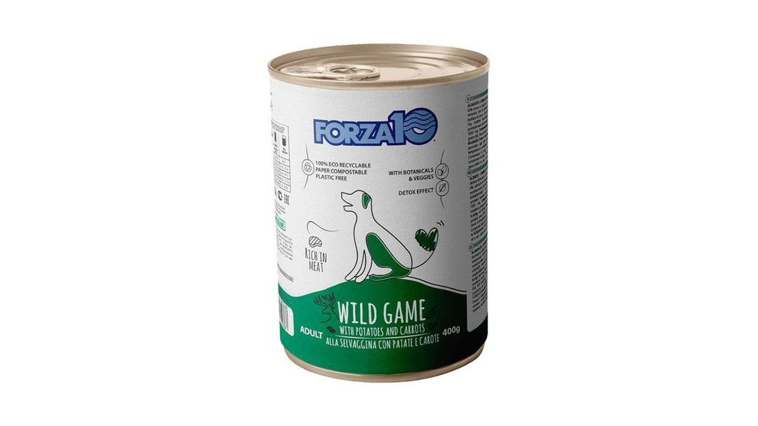 Forza 10 Wild Game With Potatoes & Carrots, 400g tins