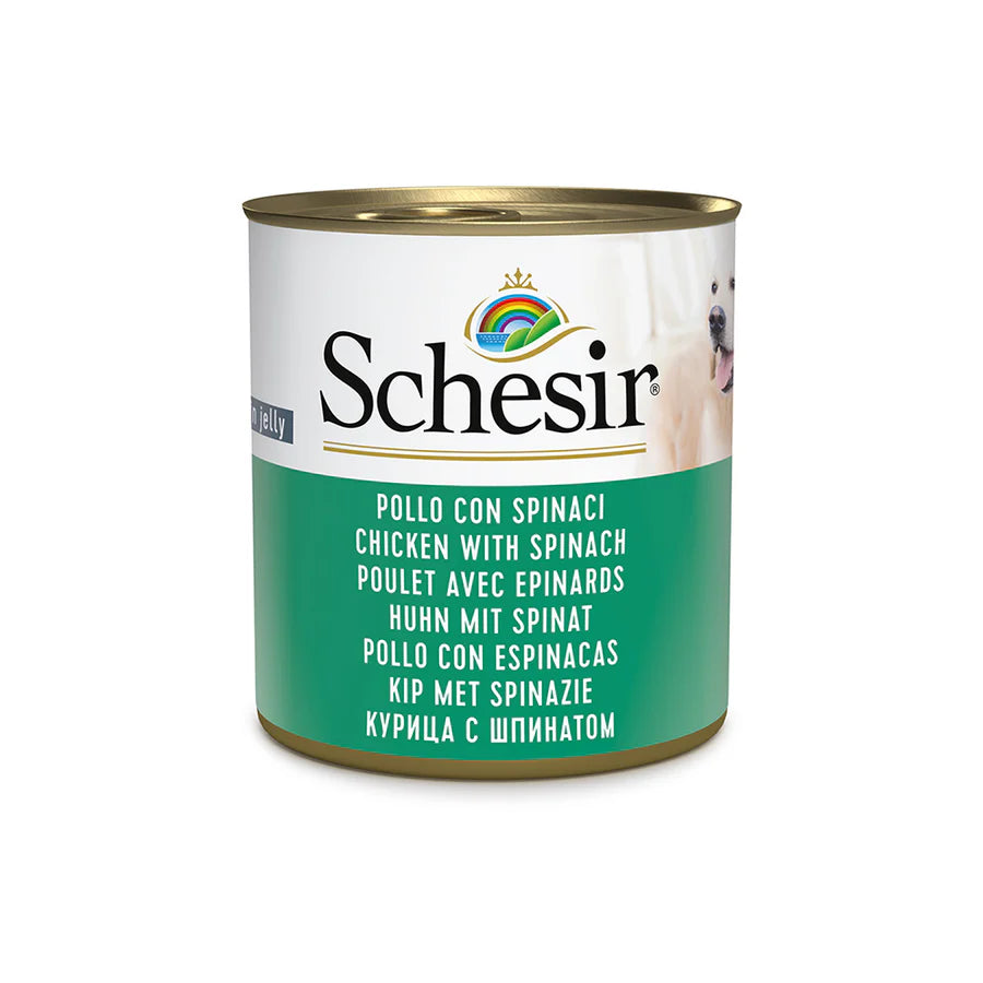 Schesir Dog tin 285g - Chicken &amp; Spinach