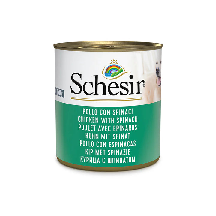 Schesir Dog tin 285g - Chicken &amp; Spinach