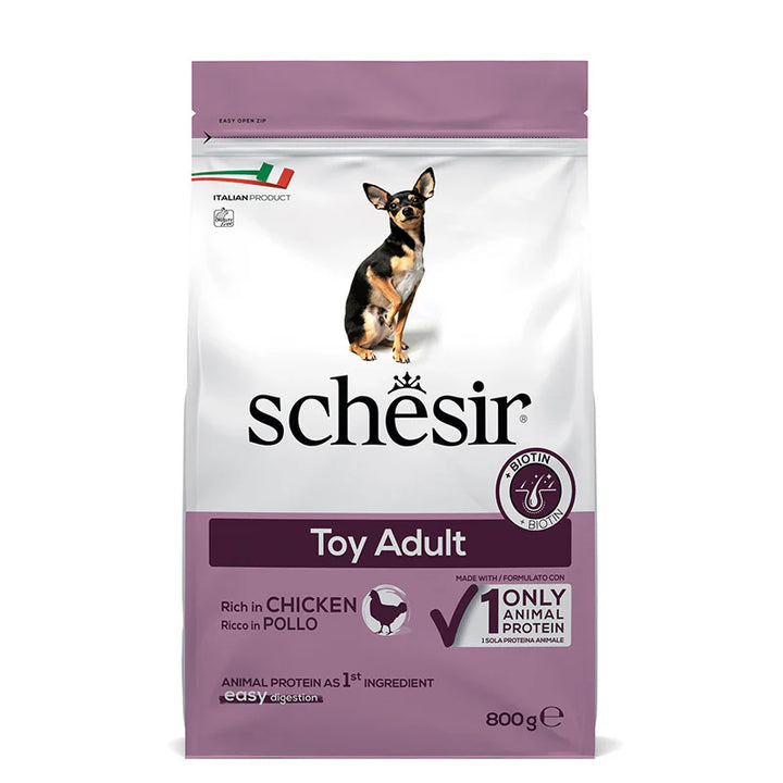 Schesir Dog Toy Chicken