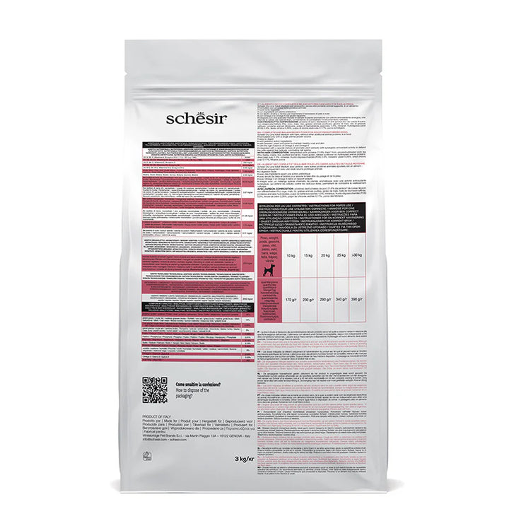 Schesir Dog Medium Ham 3kg